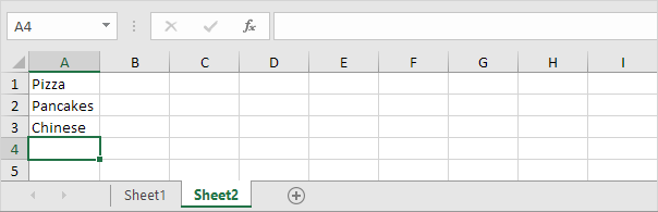 How To Create Drop-down List in Excel-item