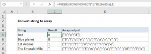 How to convert text string to array in Excel October 30, 2025 - Excel ...